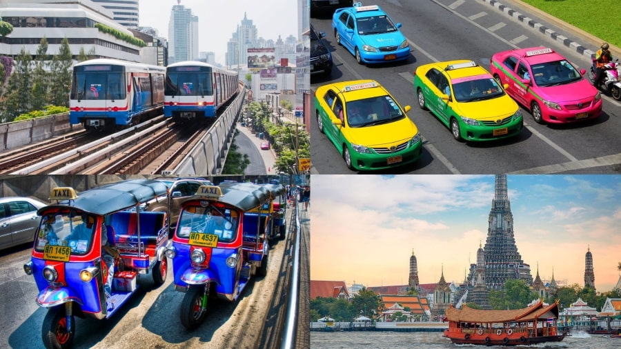 Khi đi du lịch Bangkok bạn sẽ thấy nơi đây sở hữu một hệ thống giao thông công cộng hiện đại và hiệu quả