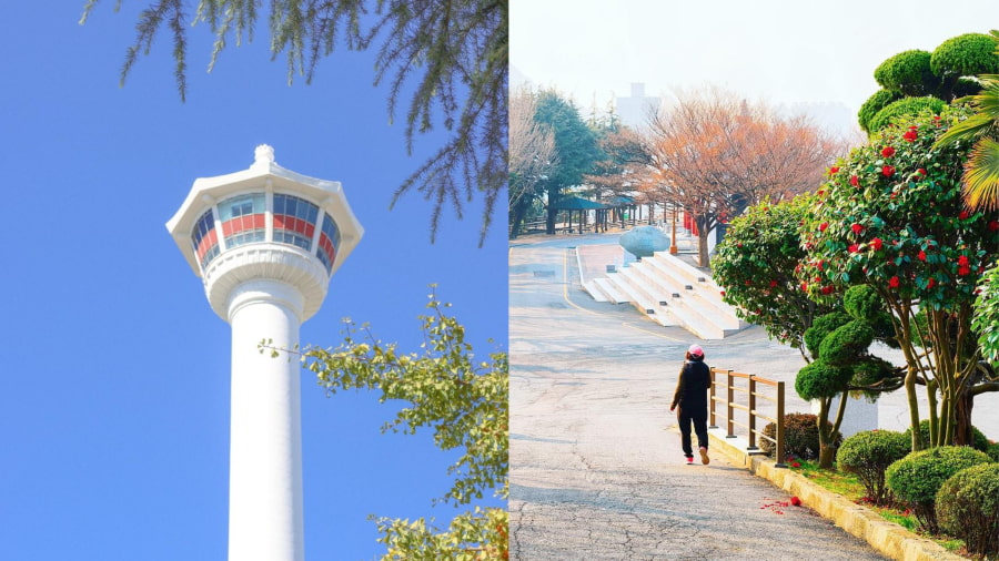 Tháp Busan và Công viên Yongdusan - Ngắm toàn cảnh thành phố từ trên cao