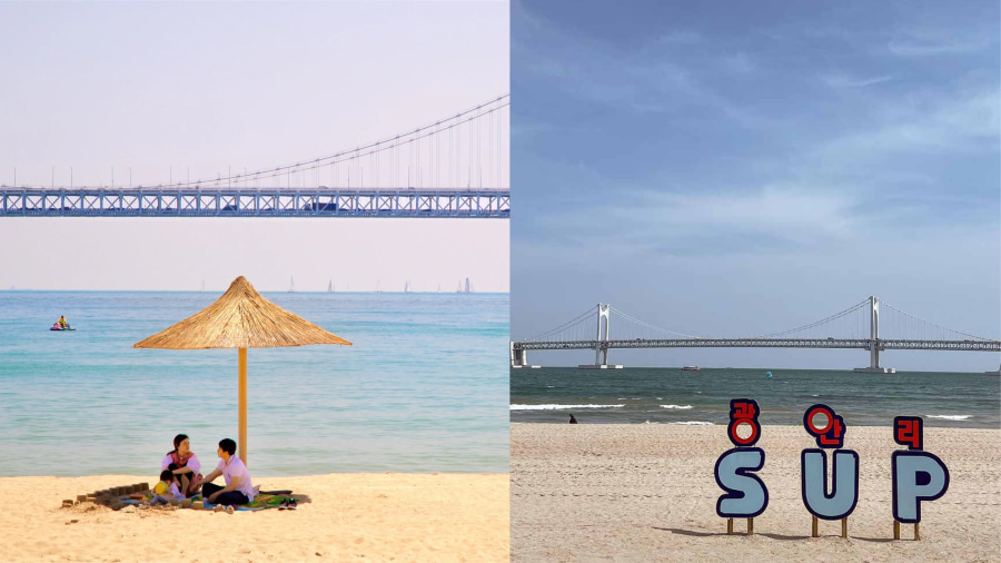 Bãi biển Gwangalli - Tận hưởng không khí sôi động, trẻ trung và lãng mạn