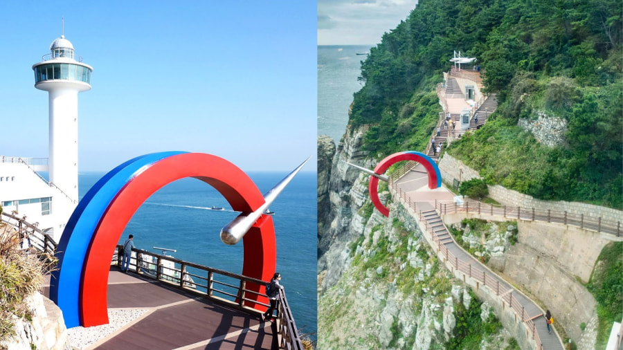 Công viên Taejongdae - Nơi hòa mình vào vẻ đẹp hùng vĩ của vách đá và biển cả