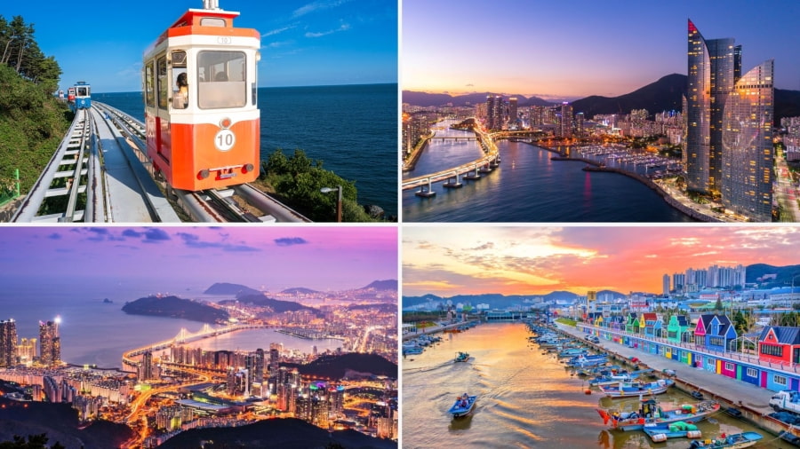 Busan chào đón du khách với vẻ đẹp sôi động, trẻ trung và đầy sức sống