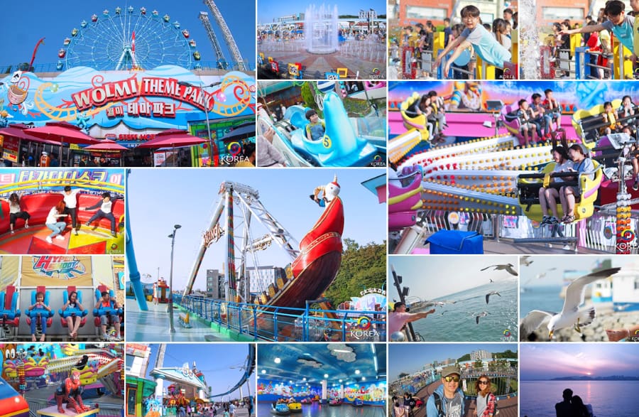 Wolmi Theme Park là một trong những điểm nhấn giải trí hàng đầu tại đảo Wolmido, thu hút đông đảo du khách ở mọi lứa tuổi
