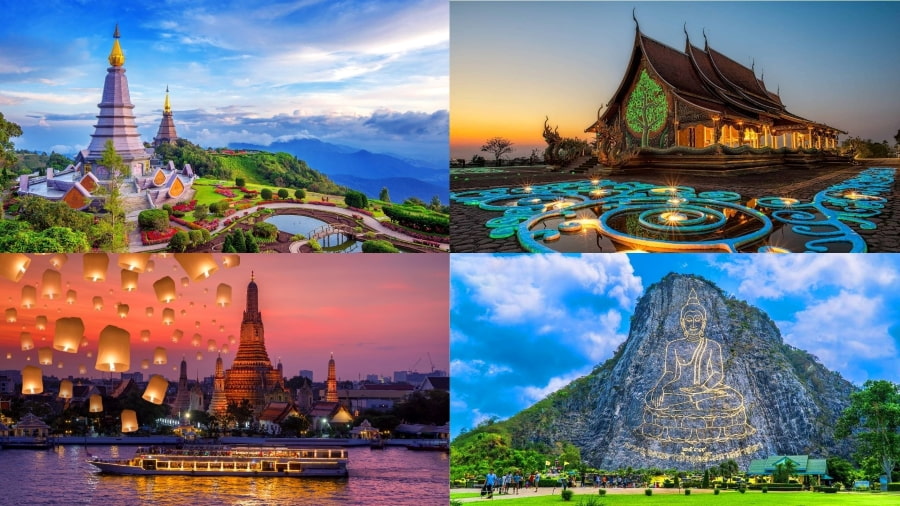 Thái Lan luôn nằm trong top đầu các điểm đến du lịch Đông Nam Á