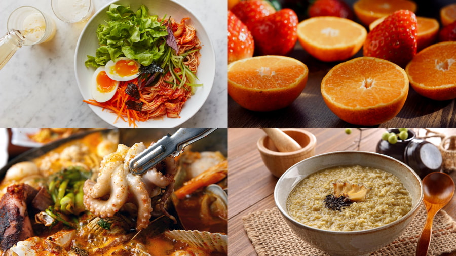 Thưởng thức ẩm thực là một trải nghiệm tuyệt vời khi đi du lịch Jeju mùa thu