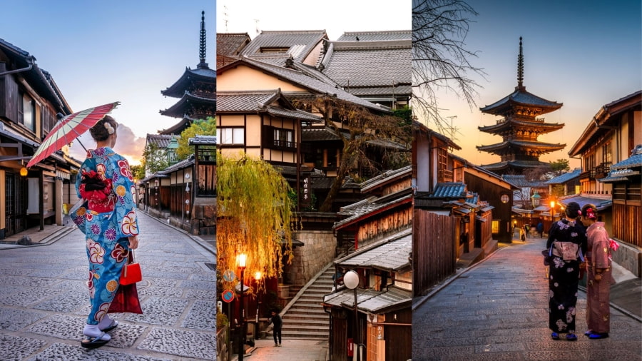 Du lịch Kyoto là hành trình thú vị với sự kết hợp giữa kiến trúc truyền thống, văn hóa đặc sắc và thiên nhiên tươi đẹp