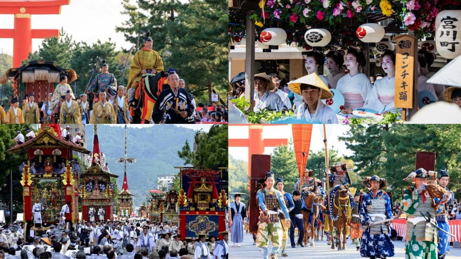 Việc tham gia vào một trong những lễ hội này khi du lịch Kyoto sẽ mang đến cho bạn một trải nghiệm vô cùng đáng nhớ
