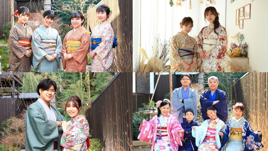 Quá trình mặc kimono cũng là một trải nghiệm thú vị trong chuyến du lịch Nhật Bản