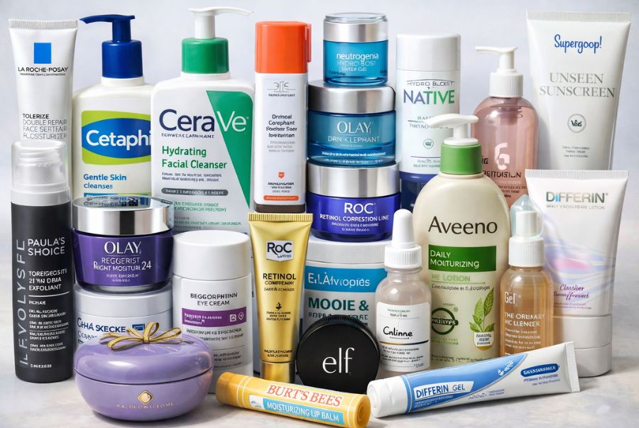 Los Angeles quy tụ nhiều hãng mỹ phẩm nổi tiếng như CeraVe, La Roche Posay, The Ordinary, Estée Lauder,...