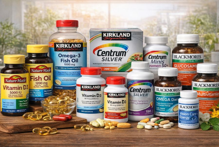 Các loại thực phẩm chức năng được nhiều người yêu thích nhất tại Mỹ