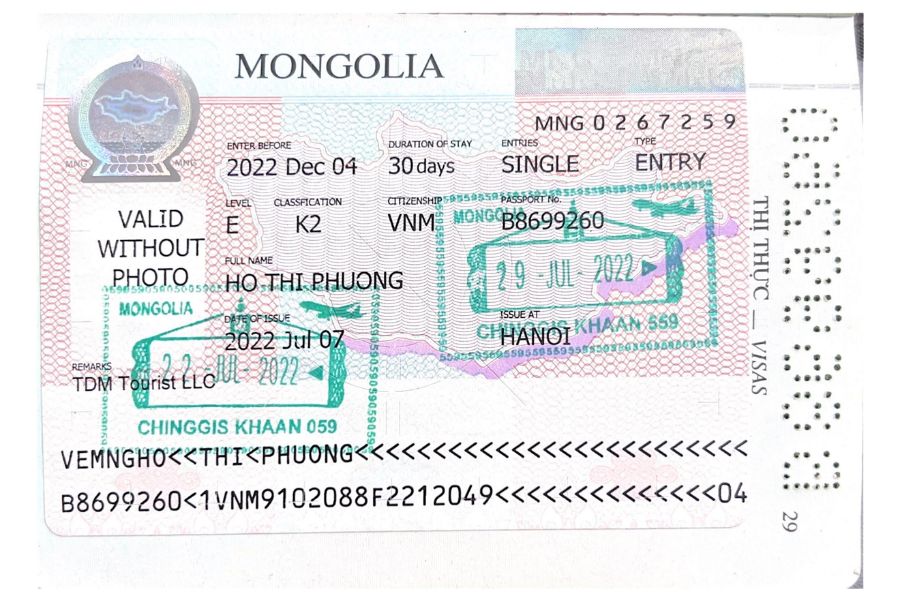 Du khách nhất định phải xin visa Mông Cổ nếu có thời gian lưu trú trên 30 ngày