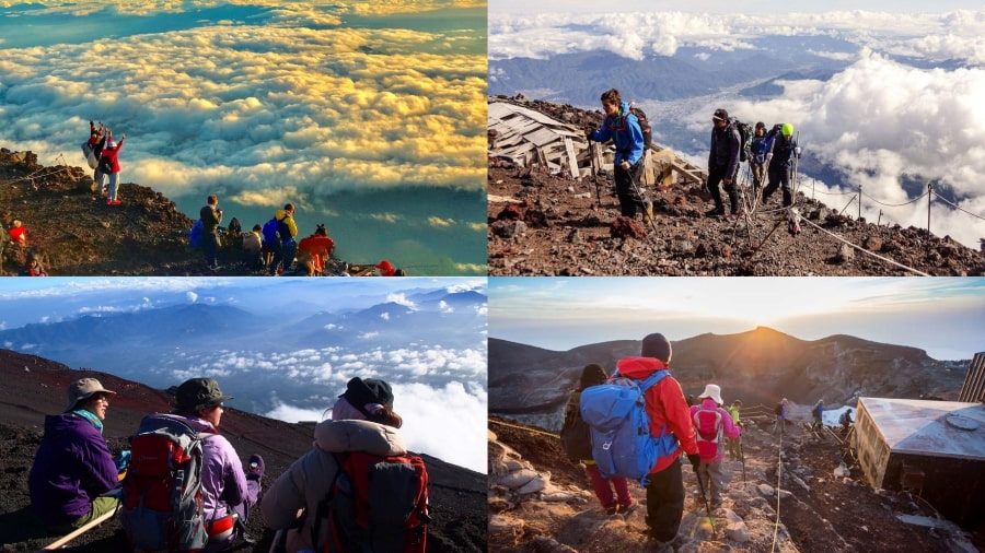 Leo núi Phú Sĩ không chỉ đơn thuần là một hoạt động thể chất mà còn là một cuộc phiêu lưu tinh thần đầy ý nghĩa khi đi tour Nhật Bản