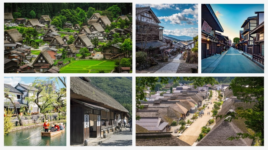Những ngôi làng truyền thống mang đến cho bạn một cái nhìn sâu sắc về một Nhật Bản thanh bình và đậm đà bản sắc
