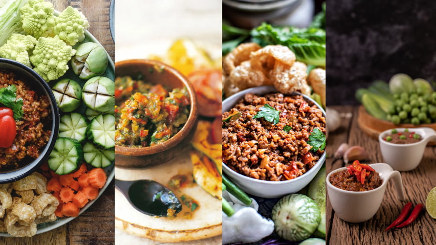 Nam Prik Ong và Nam Prik Noom là hai loại nước sốt đặc trưng tại Chiang Mai