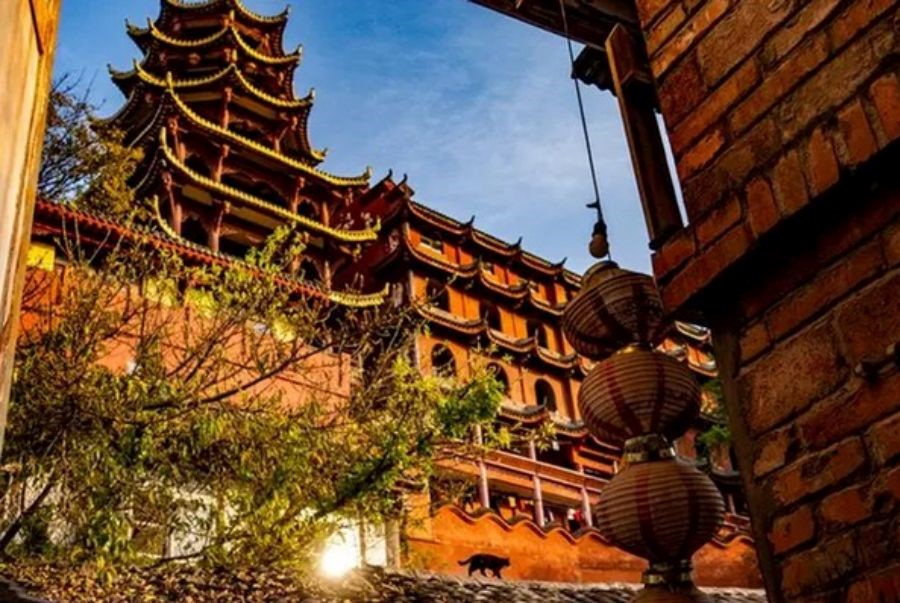 Ngôi chùa Bảo Luân cổ kính, di tích Phật giáo quý giá của Trùng Khánh