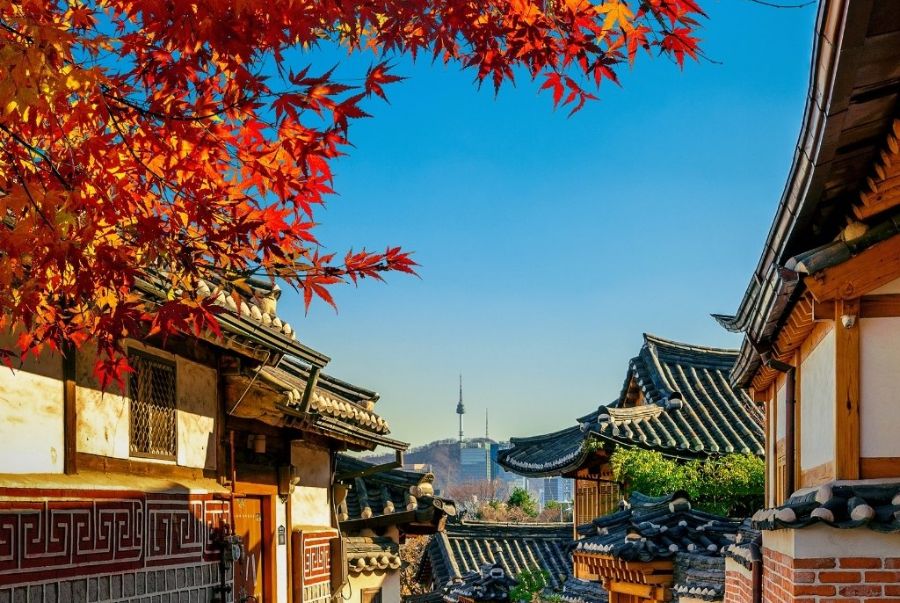 Mùa thu Seoul sẽ diễn ra trong khoảng tháng 9 đến hết tháng 11