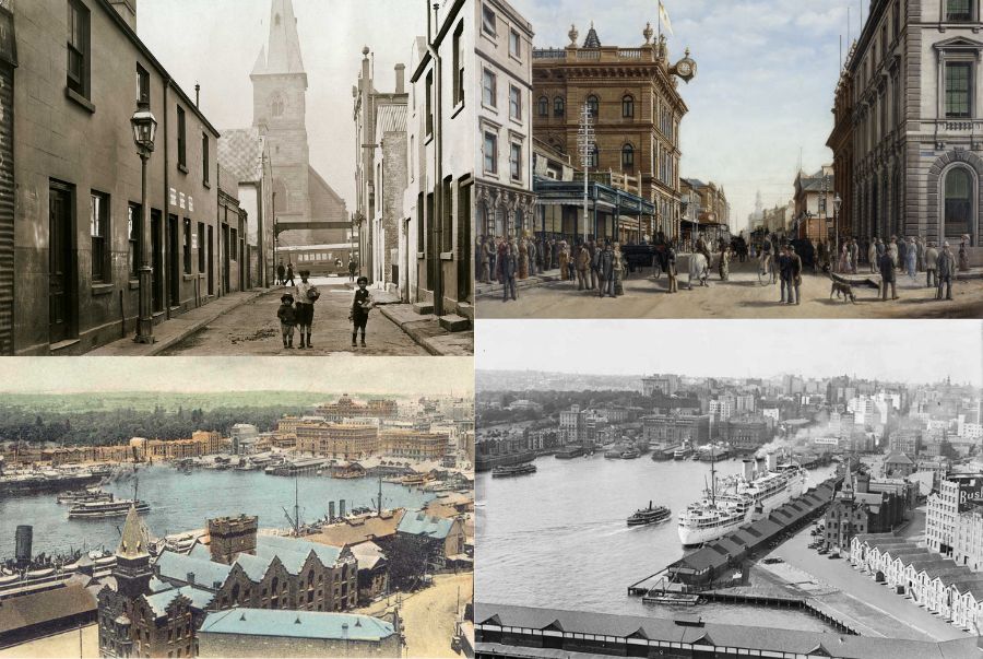 Những hình ảnh về quá trình hình thành và phát triển của sydney