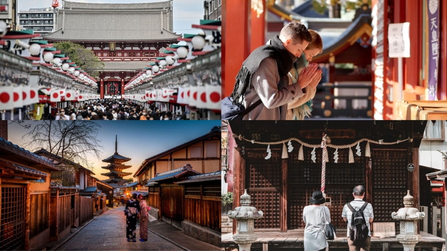 Khi tham gia du lịch tâm linh tại Kyoto, bạn sẽ có cơ hội trải nghiệm sự thanh tịnh và khám phá chiều sâu văn hóa Nhật Bản