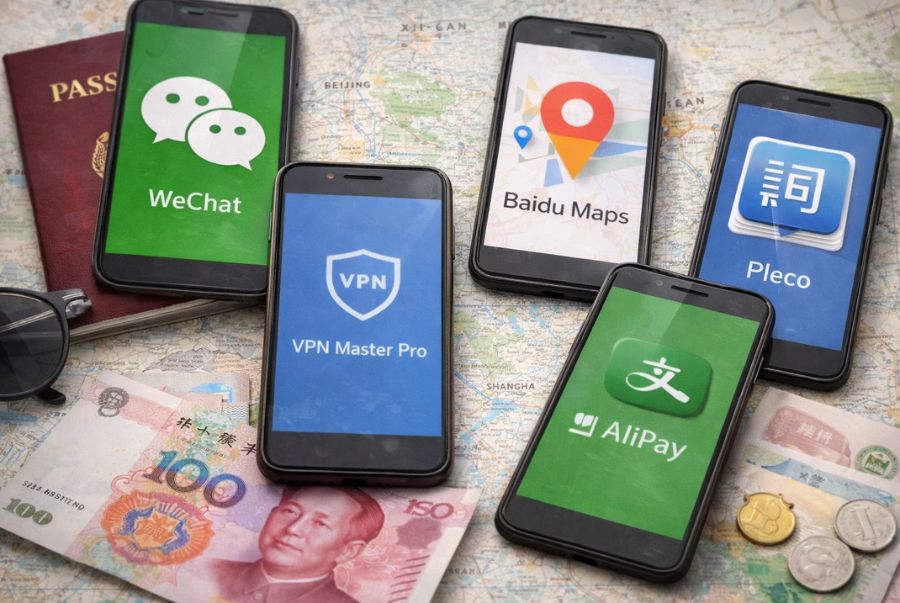 Một số các ứng dụng cần thiết cho hành trình du lịch Tây An Trung Quốc