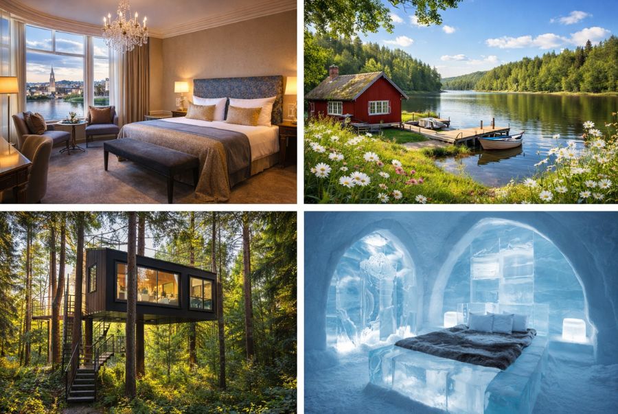 Một số các hình thức lưu trú được yêu thích tại Thụy Điển
