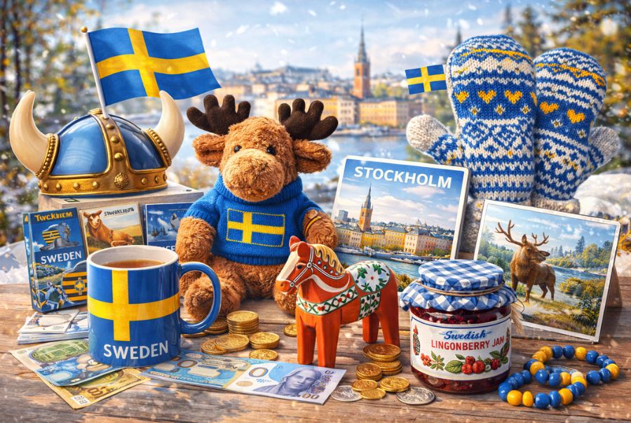 Những món quà lưu niệm được nhiều người lựa chọn sau chuyến đi du lịch Thụy Điển