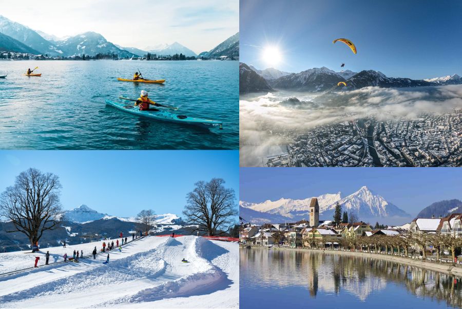 Interlaken không chỉ là cửa ngõ dẫn đến dãy Alps hùng vĩ mà còn là thiên đường hạ giới với cảnh quan hùng vĩ