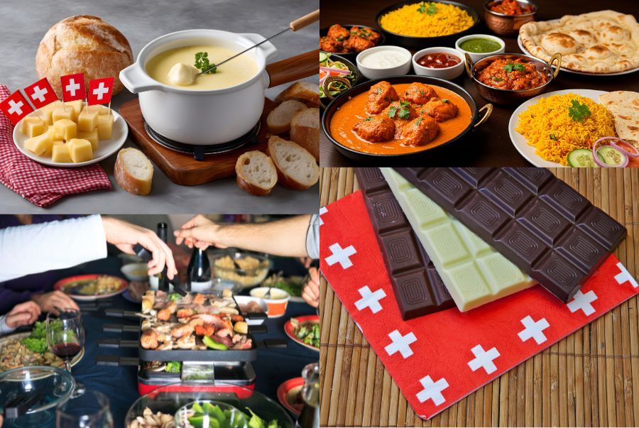Ẩm thực Thụy Sĩ mùa đông sỏ hữu sự đa dạng với vô số món ăn ngon
