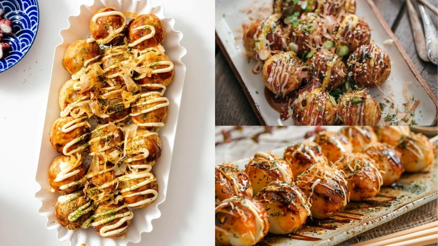 Dạo bước trên những con phố nhộn nhịp, bạn khó lòng cưỡng lại mùi thơm lừng, hấp dẫn của takoyaki – món ăn đường phố trứ danh