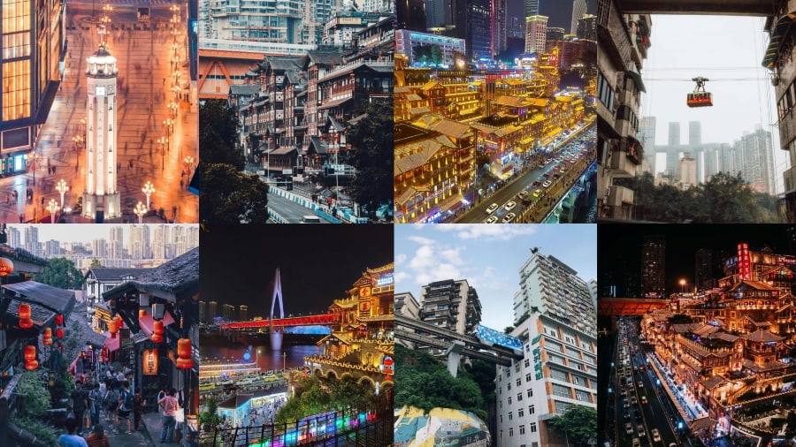 Trùng Khánh có nhiều điểm tham quan hấp dẫn khiến nhiều du khách thích thú và say mê