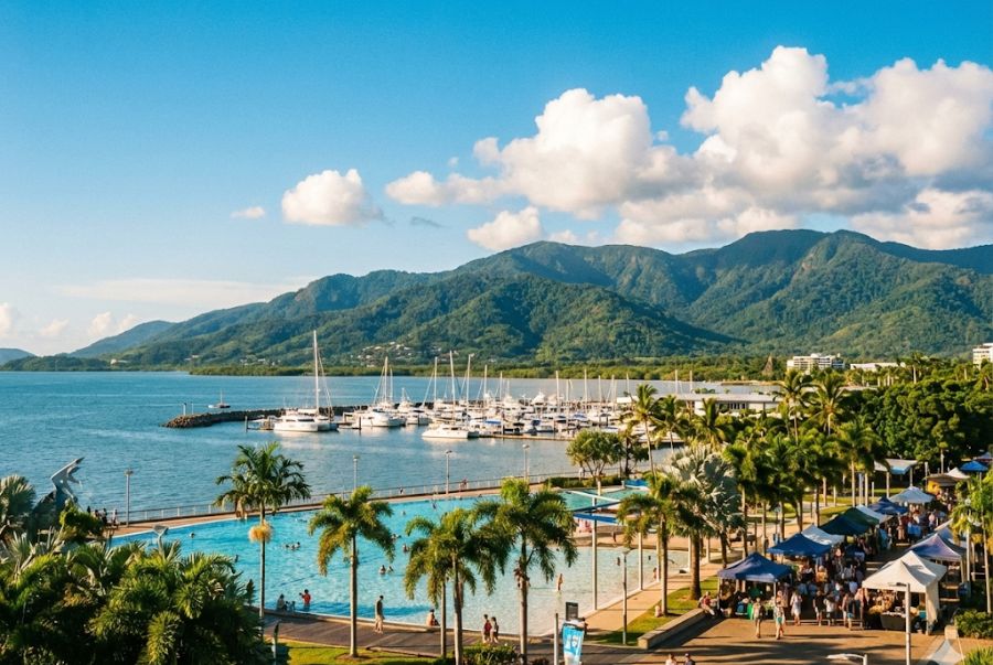 Mùa hè tại Cairns mang sắc thái của một vùng nhiệt đới tràn đầy sức sống