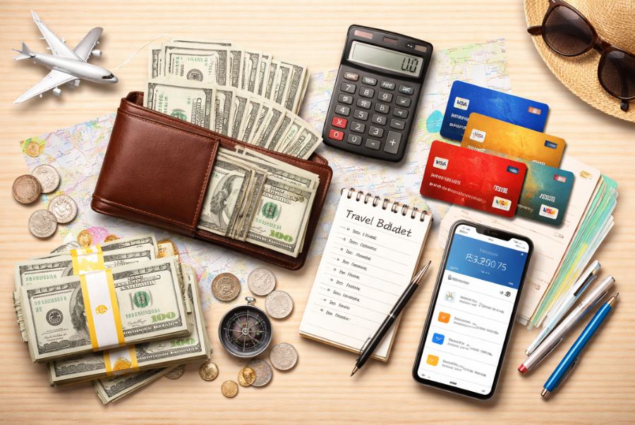 Việc chuẩn bị sẵn tiền mặt và thẻ sẽ giúp Bạn chủ động hơn trong chuyến đi