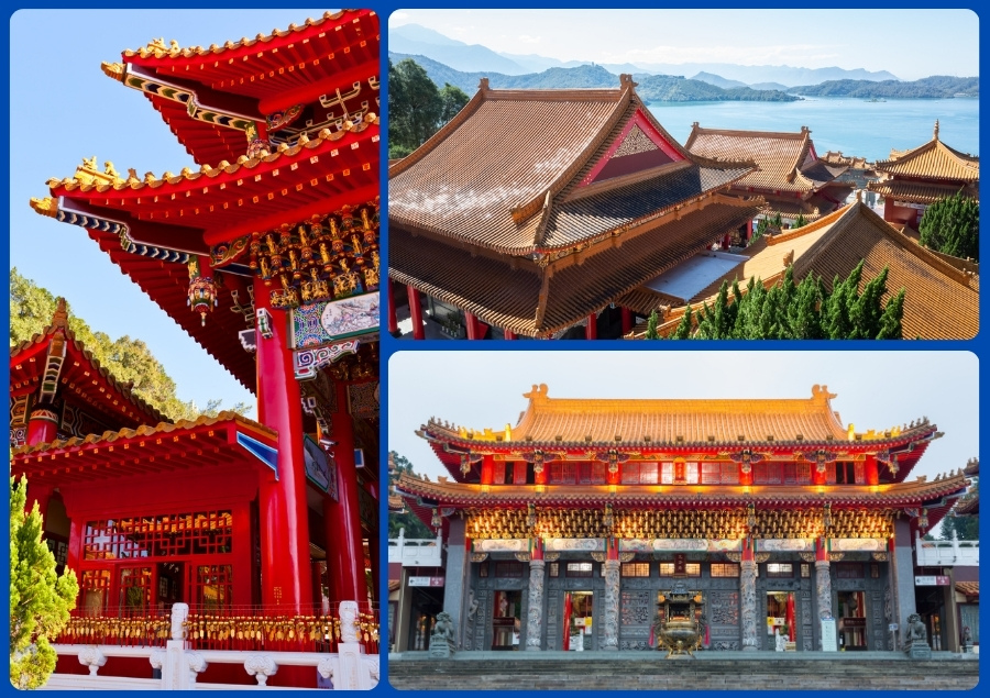 Chùa Từ Âm - Ngôi chùa cổ kính toạ lạc trên sườn đồi phía bắc hồ