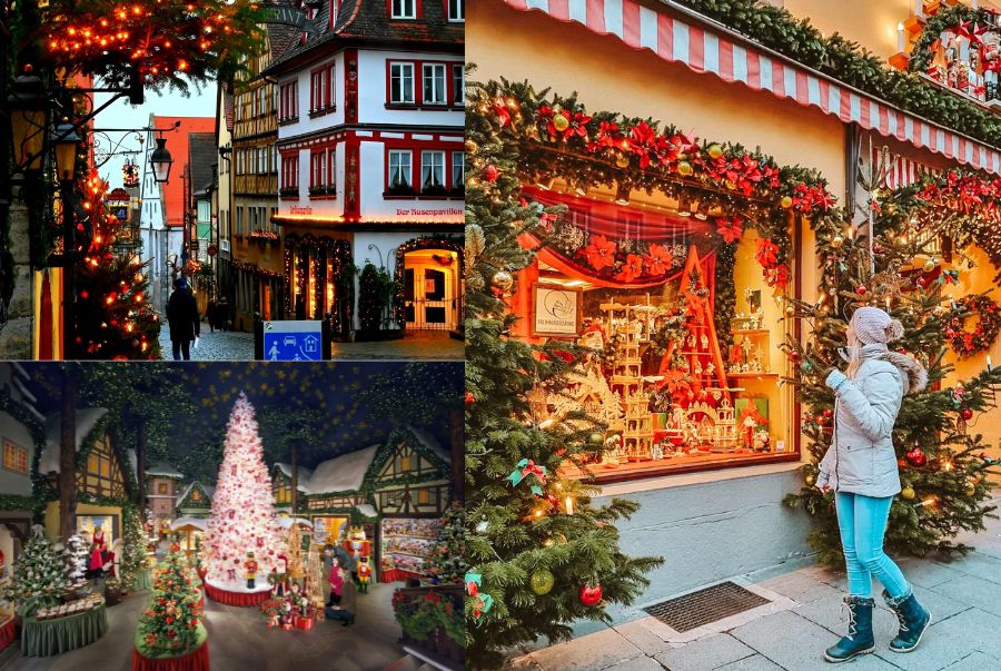 Những góc trang trí giáng sinh tuyệt đẹp tại Rothenburg ob der Tauber