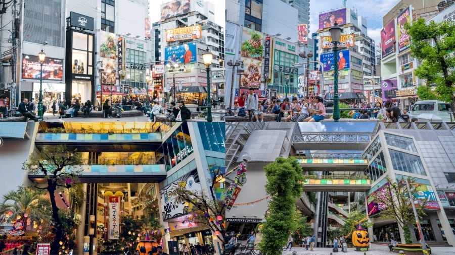 America Mura là khu phố đầy màu sắc nằm ngay giữa lòng Osaka, khác biệt hoàn toàn với những nét truyền thống Nhật Bản thường thấy