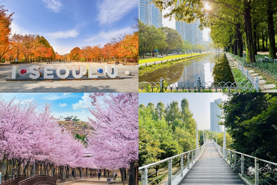 Seoul Forest là một trong những công viên lớn và hiện đại nhất tại Seoul