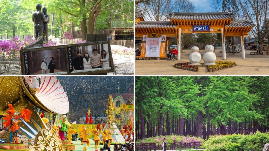 Đảo Nami nổi tiếng khắp châu Á nhờ bộ phim truyền hình "Bản tình ca mùa đông" và trở thành biểu tượng của tình yêu và sự nên thơ