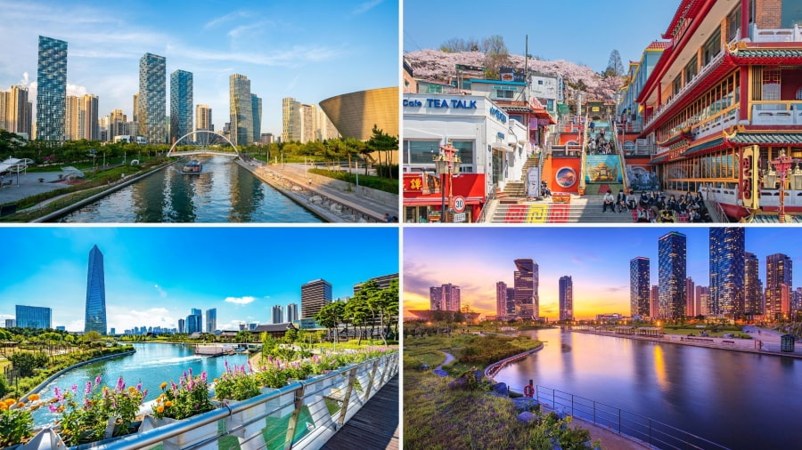 Incheon mang đến một sự pha trộn độc đáo giữa vẻ đẹp tự nhiên của bờ biển, sự năng động của một thành phố cảng quốc tế và bề dày lịch sử văn hóa