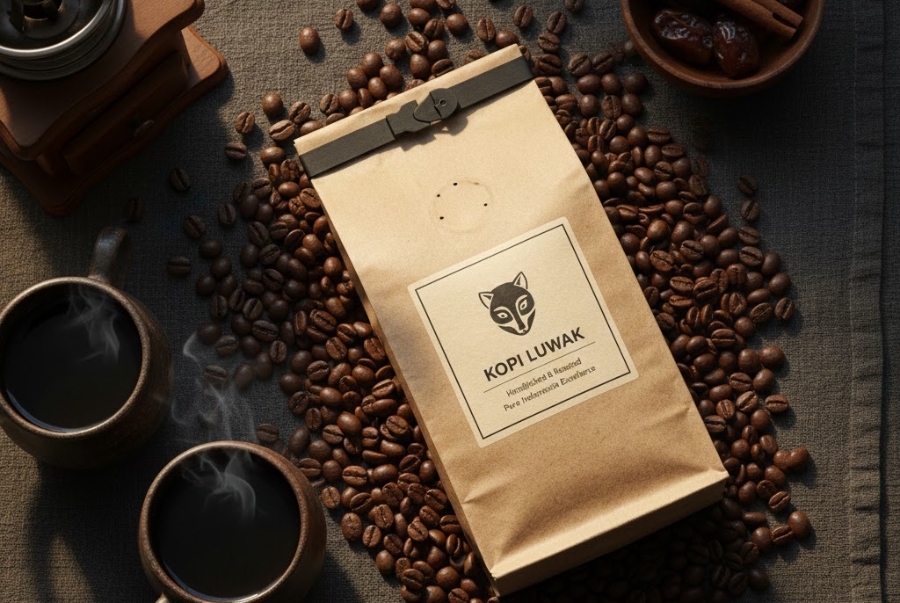 Cà phê Luwak được xem là một trong những loại cà phê sang trọng nhất phù hợp để làm quà sau khi du lịch Bali