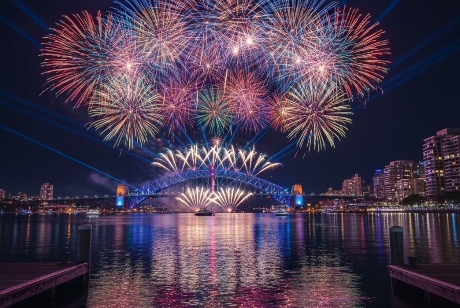 Circular Quay ở vị trí đắc địa nằm giữa nhà hát Con Sò và cầu cảng Sydney