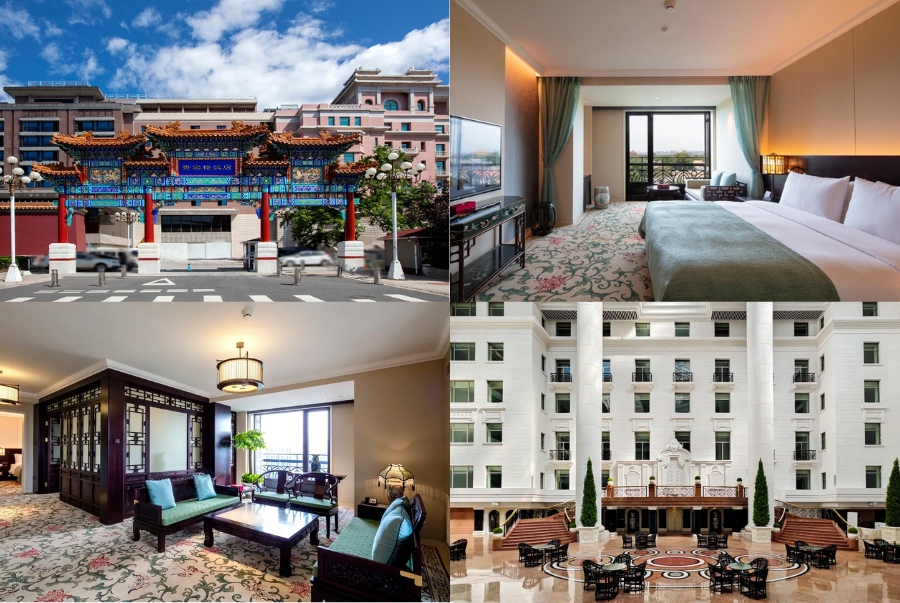 Grand Hotel Beijing sở hữu vị trí đối diện trực tiếp Tử Cấm Thành