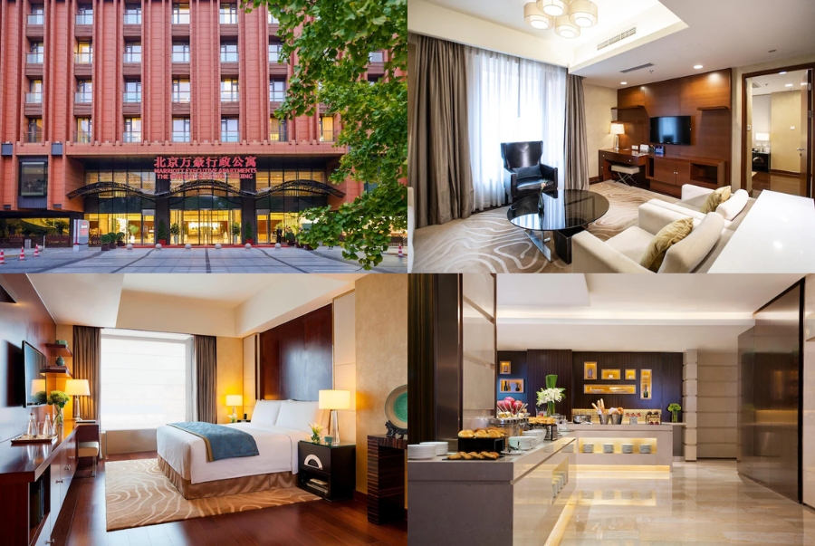 The Imperial Mansion Beijing là khu căn hộ khách sạn cao cấp với không gian tiện nghi như tại nhà