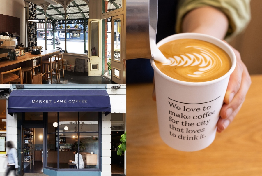 Hương vị cà phê tại Market Lane Coffee luôn khiến thực khách mê mẩn