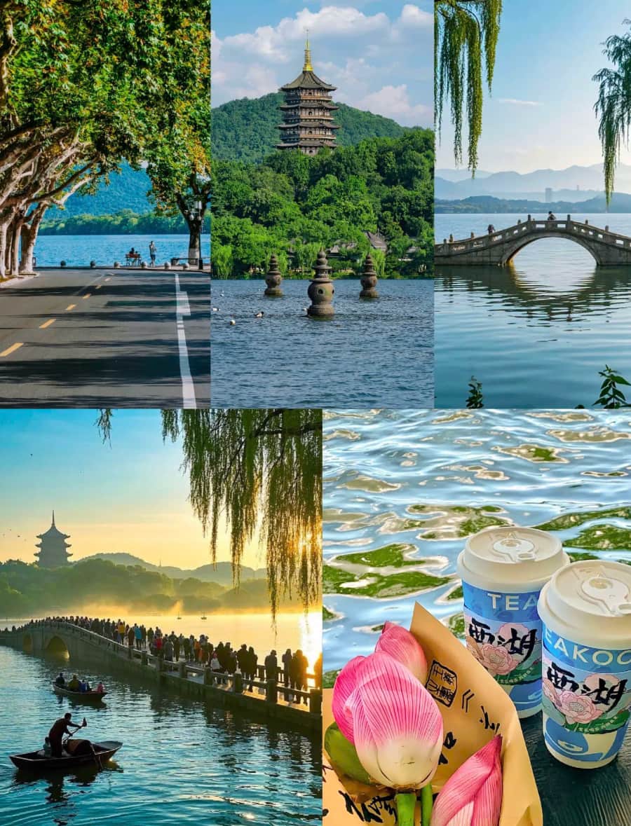 Tây Hồ là một hồ nước ngọt tự nhiên tuyệt đẹp được bao quanh bởi những ngọn đồi xanh mướt và những ngôi chùa cổ kính