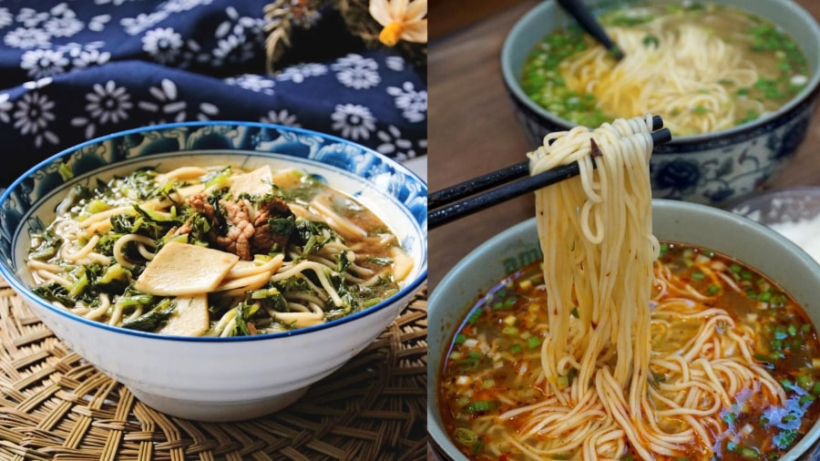 Mì phiến tôm nõn là một lựa chọn không thể bỏ qua khi du lịch Hàng Châu