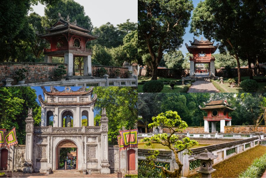 Văn Miếu Quốc Tử Giám là một trong những điểm đến thu hút đông đảo khách du lịch