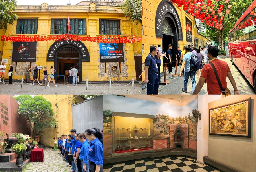 Nhà tù Hỏa Lò là nơi ghi đậm dấu ấn lịch sử