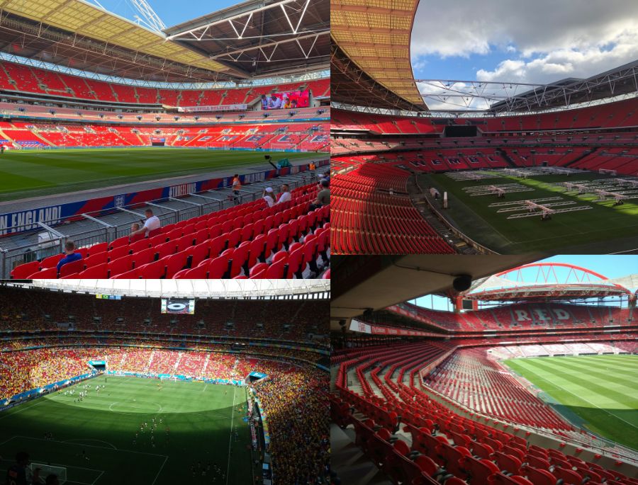 Kết cấu của sân vận động Old Trafford vô cùng độc đáo với sức chứa hơn 74.000 chỗ ngồi