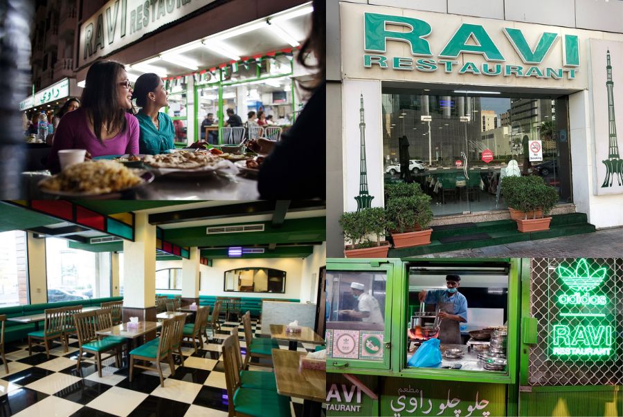Ravi Restaurant là một nhà hàng bình dân với vô số các món ăn ngon
