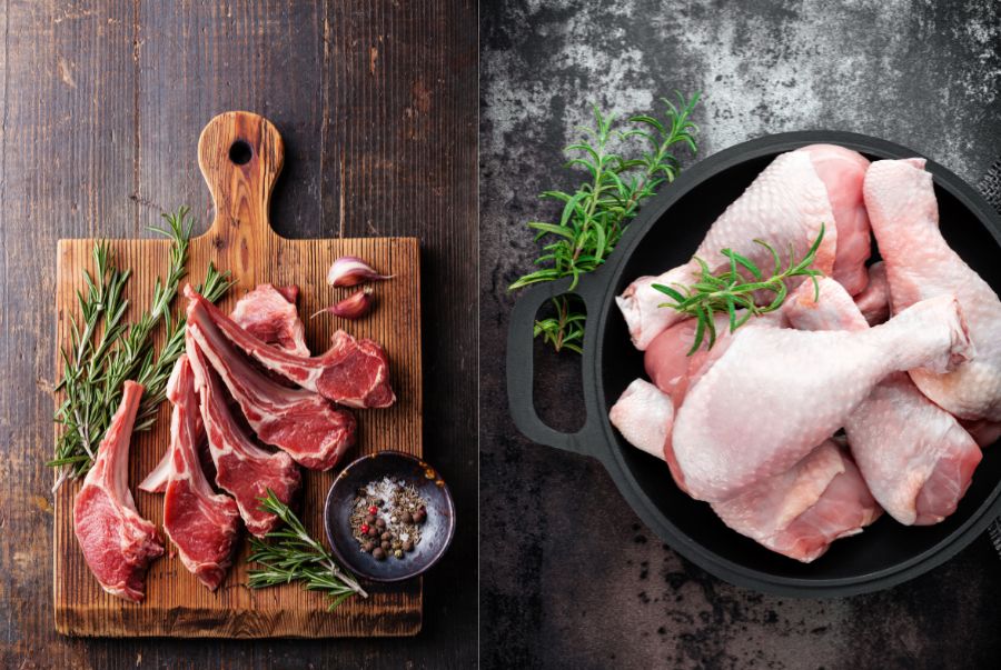 Thịt cừu và thịt gà là 2 nguyên liệu đặc trưng nhất trong nền ẩm thực Dubai