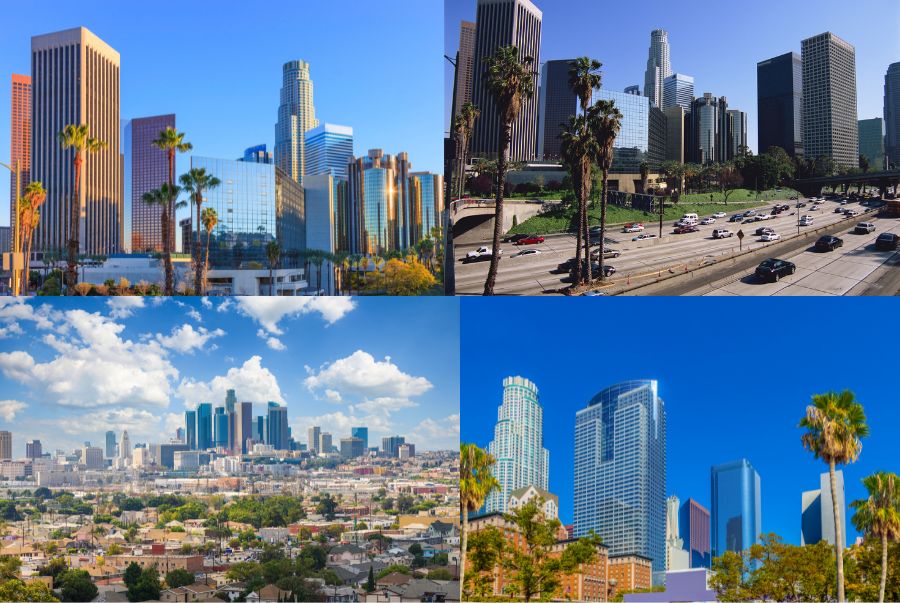 Nhiệt độ mùa đông tại Los Angeles trung bình dao động trong khoảng từ 15 – 24°C 