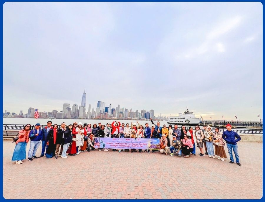 Đoàn Khách Top Ten Travel trong hành trình khám phá các địa điểm đẹp tại Mỹ